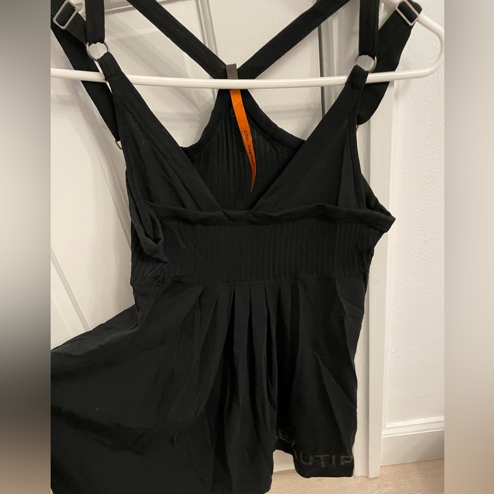 Cop Copine black designer tank top